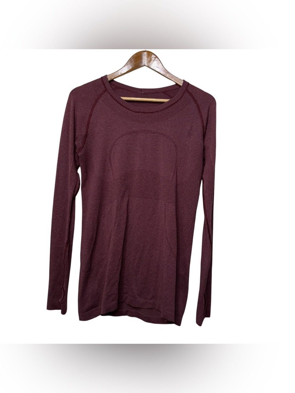 Lululemon Swiftly Tech Long Sleeve Crew Sz 10 In Heathered